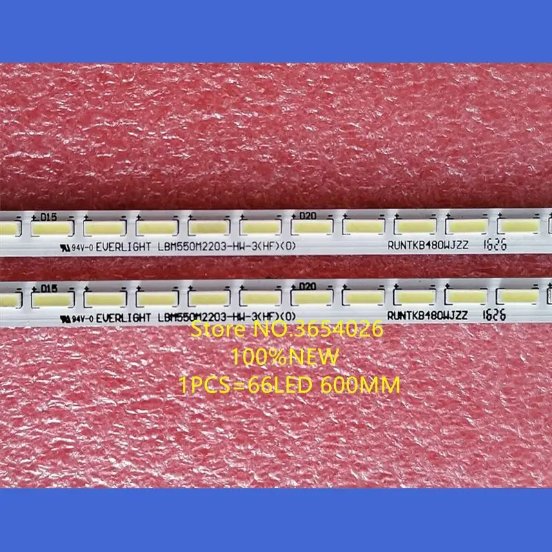 2 шт./компл. светодиодный LCD-55SU560A561A LBM550M2203 600 мм 66 светодиодный LBM550M2203-HW-3 RB285WJ