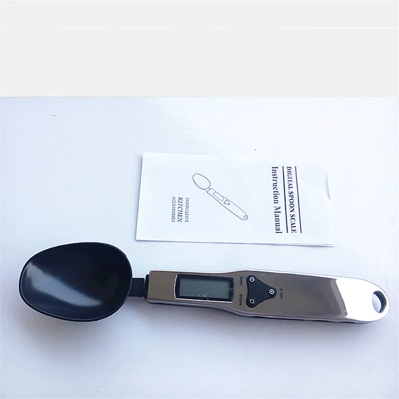 300 г/0 1 г портативная LCD Цифровая кухонная мерная ложка весы Gram электронная вес