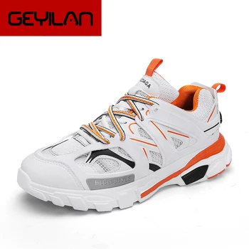 

Trendy Women & Men Sneakers Thick Sole Ladies Platform Shoes Web Celebrity Chunky Dad Sneakers Chaussures Femme Buty Damskie