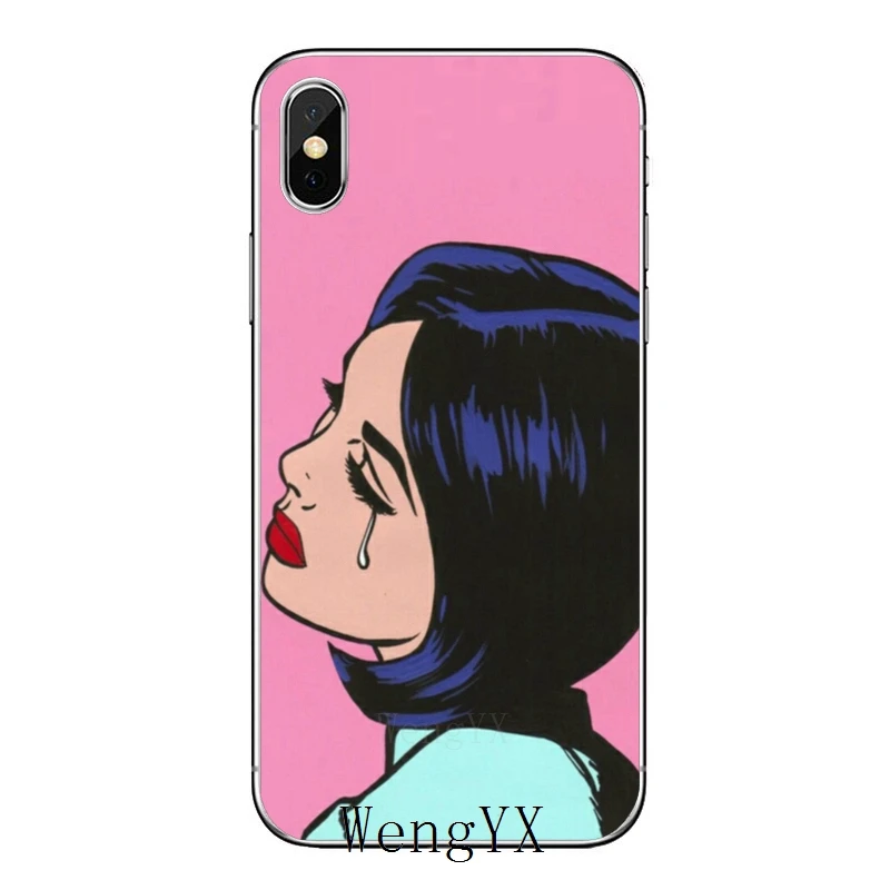 Сзади грусть девушка эстетическое для iPhone XR X XS Max 8 7 6s 6 plus SE 5s 5c 5 iPod Touch аксессуары чехол для телефона - Цвет: Behind-Sadness-A-07