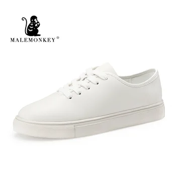 

2020 Spring Autumn Woman Shoes Fashion New Woman Genuine Leather Shoes Ladies Breathable Soft Flats Casual Shoes White Sneakers