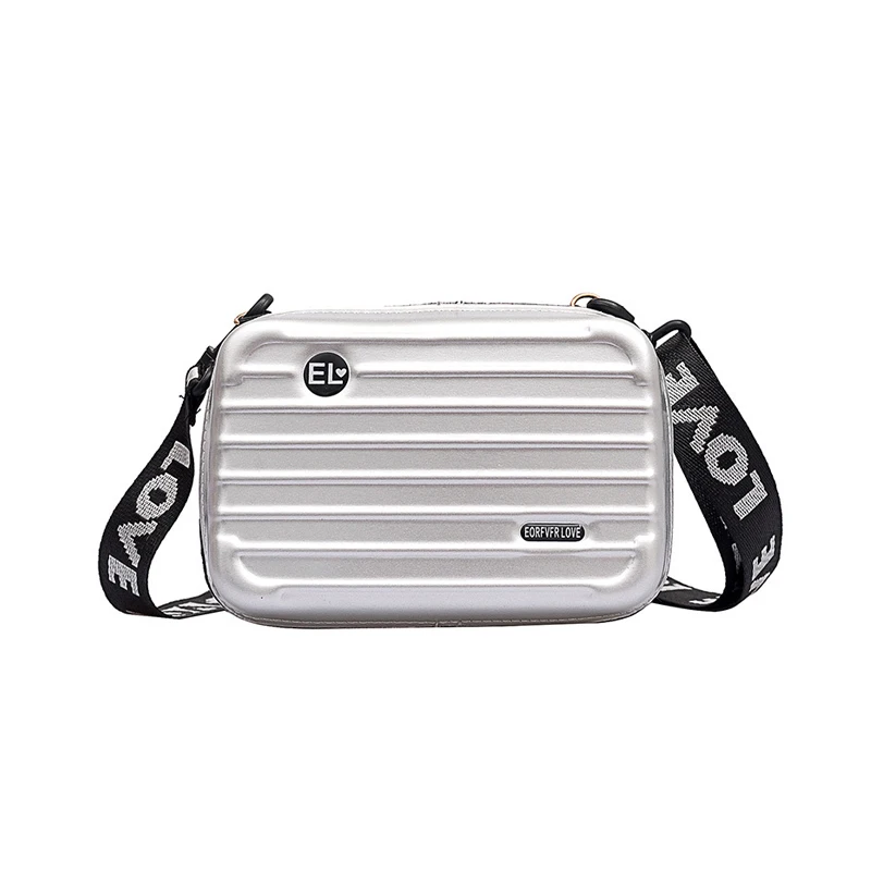 

Luxury Women Suitcase Handbags New Personality Lady Mini Luggage Shape Shoulder Bags Famous Brand Clutch Box Purses Bolsa SS3596