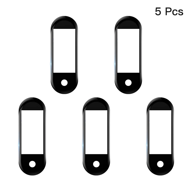 BAPICK 20D устойчивое к царапинам защитное стекло для Xiaomi mi Band 4 стеклянная пленка с закругленными краями протектор экрана mi Band 4 - Цвет: 5 PCS