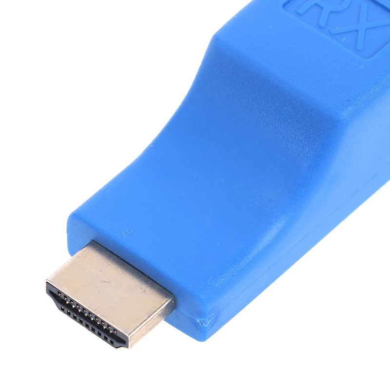 HDMI удлинитель к RJ45 сетевой передатчик приемник TX RX Cat5e CAT6 Ethernet кабель V1.4 30 м 4K HD TV