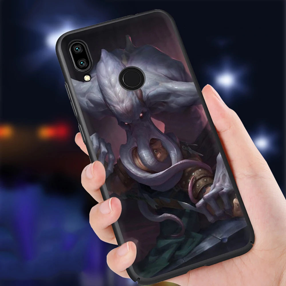 Мифы Ктулху Мягкий силиконовый чехол для телефона для Xiaomi Redmi Note 4 4X5, 6, 7, 8 pro 5A Prime