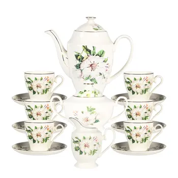 

European kapak design tea sets luxury porcelain & ceramic cups & bone china coffee cup sets