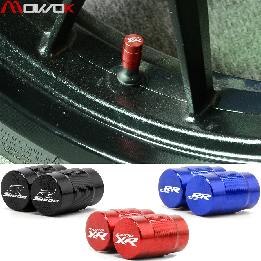 

For BMW S1000XR S1000RR S1000R Motorcycle CNC Aluminum Accessorie Wheel Tire Valve Stem Caps CNC Airtight Covers