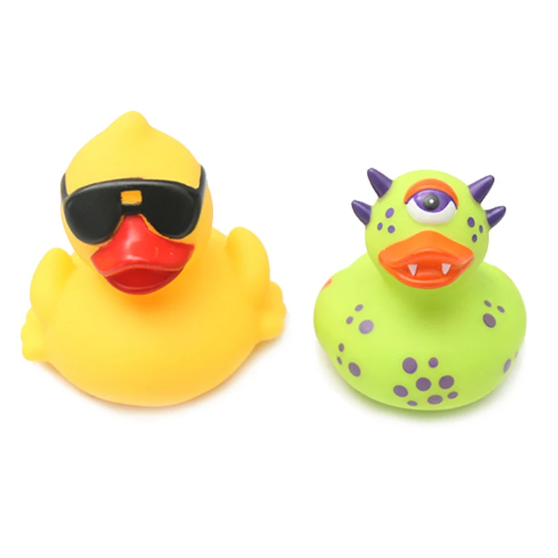 2 шт. игрушка для Ванны Утки плавающие водные игрушки мини красочные мягкие