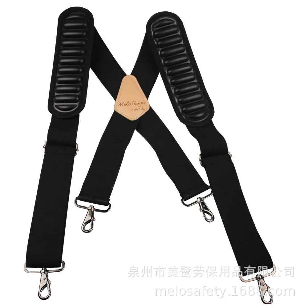 

Shoulder strap air cushion tool pockets reduce waist weights tooling harness