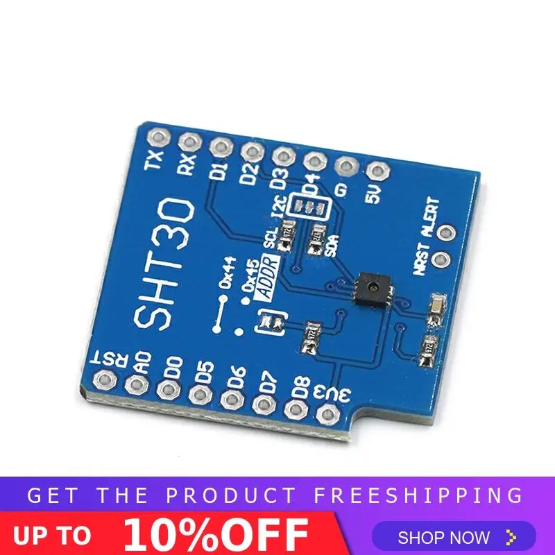 SHT30 щит для WEMOS D1 Мини SHT30 IEC цифровой датчик температуры и влажности модуль