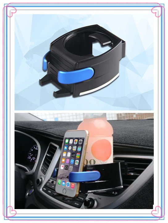Automobile air outlet mobile phone water cup bracket multi-functional automobile products for Ford Expedition EcoSport | Автомобили и