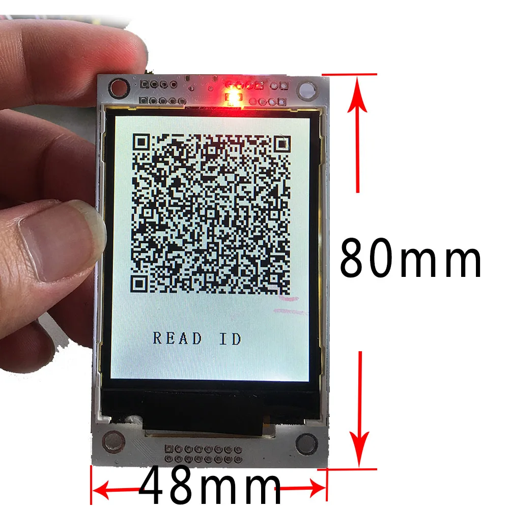 Módulo Dinâmico de Geração de Código qr Módulo de Exibição Wechat Porta Serial Usb Stm32 51 Mcu Quadro demonstração - Imagem 2