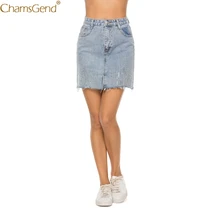 Эротичная миниюбка джинсовые юбки для женщин Модные женские голубой джинс деним юбки большого размера женские s плюс размер джинсы Jul