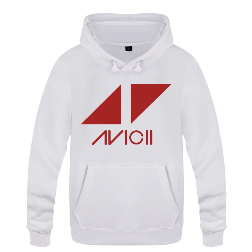 BAY HOT Avicii рок группа DJ толстовки для любителей музыки мужские с капюшоном флисовый пуловер толстовки - Цвет: BAY HOT
