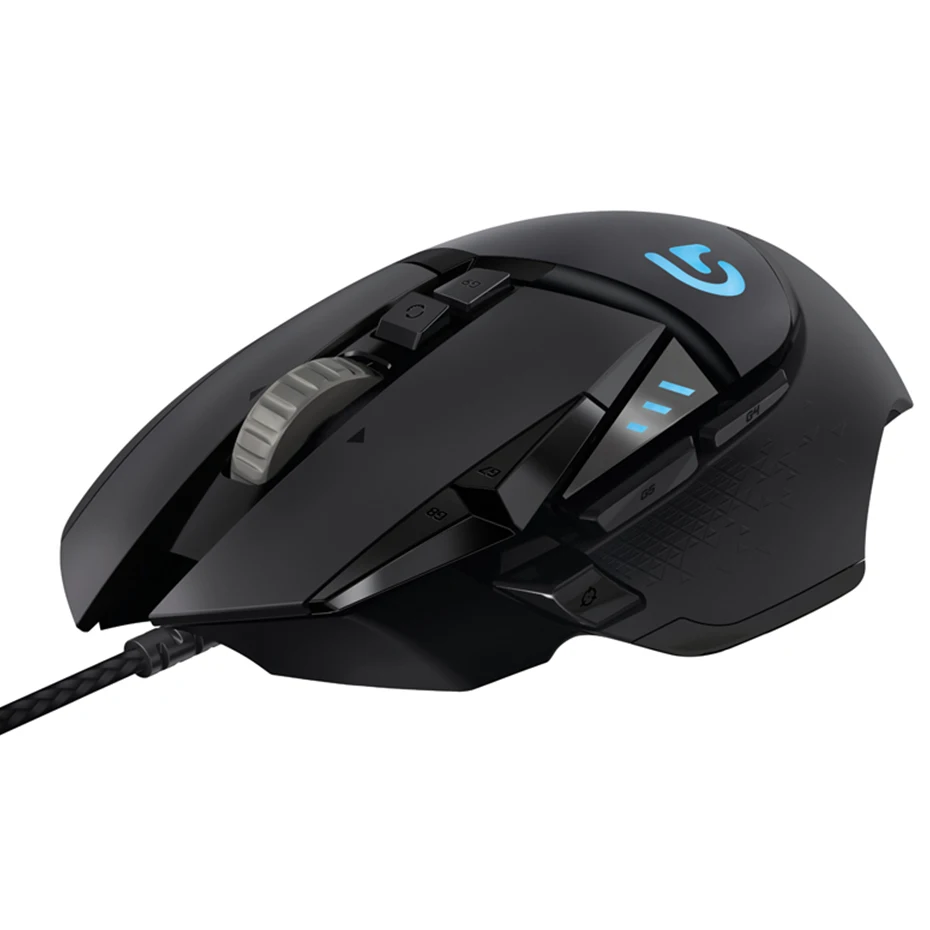 لوجيتك G502 بطل 121g عالية الأداء الألعاب ماوس USB الألعاب السلكية الفئران 16000 ديسيبل متوحد الخواص قابل للتعديل مع لايت سينك RGB|الماوس| - AliExpress