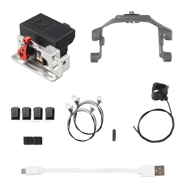 $38.27  Emergency Aids Multipurpose Adjustable Drop Transport RC Toy Air Thrower High Strength Wedding Plas