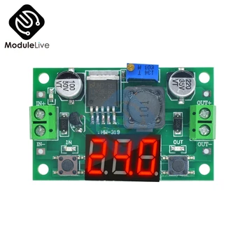 

10Pcs DC Buck Step Down Converter Module LM2596 Voltage Regulator + Led Voltmeter