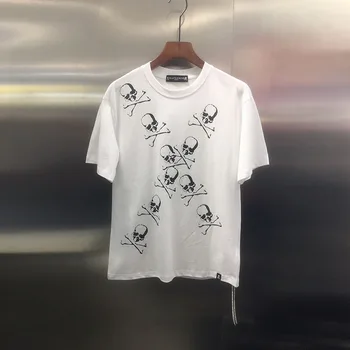 

2020ss High Quality Mastermind World Japan MMJ T Shirt Men Women T-shirts Cotton Cross Skulls Printed Tees Men
