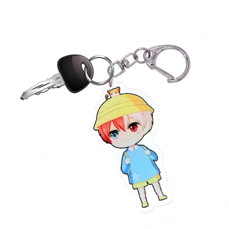 2020 новый брелок My Hero Academy Bakugo акриловая цепочка для ключей Shoto Подвеска Аксессуары