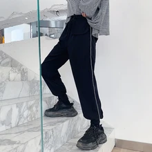 Мужские повседневные штаны осень и зима красивые карманные модные брюки с лучом брюки стилист волос индивидуальность тренд мужская одежда