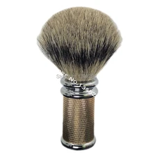 CSB ручная работа чистый Барсучий волос с металлической ручкой щетка для бритья для мужской набор для ухода