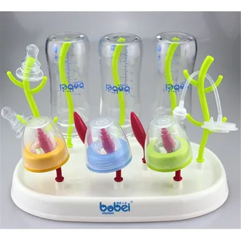 

Baby Bottle Drying Rack Baby Bottle Cleaning Dryer Drainer Storage Rack Tree Shape Rack For Babies Bottles Removable