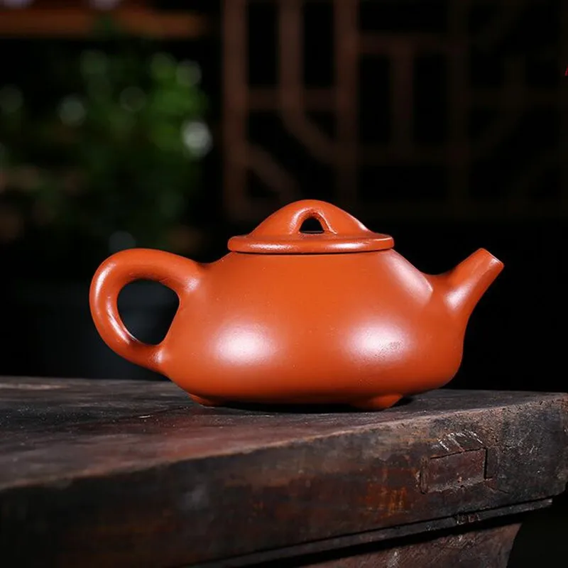 Исин чайник чайный набор кунг-фу чайник с фильтром красавицы ручная работа, из фиолетовой глины индивидуальные подарки Китайский чай комната этикет 200 мл