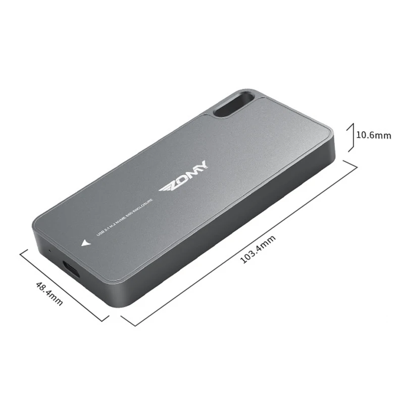 PCIE M.2 NVME USB SSD корпус M ключ Тип C USB 3,1 2240/2280 SSD чехол алюминиевый 10 Гбит/с внешний корпус жесткий диск внешний SSD коробка