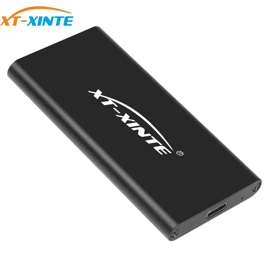 2.5 inch hdd enclosure XT-XINTE Mini SATA USB3.1 SSD Type C MSATA Enclosure Case 10Gbps High Speed Hard Disk Box Cable Support 30*25 30*50 for Mac Book external hard drive box