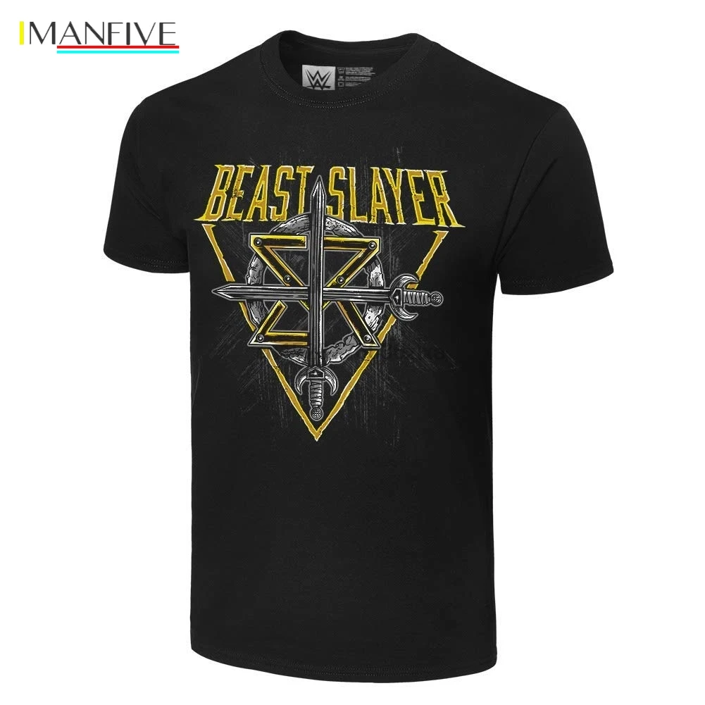 

Seth Rollins BeastSlayer Authentic Men's Men T-Shirt Printing Short Sleeve Tee