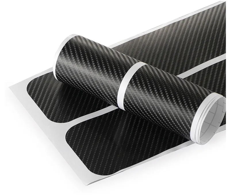 Car Door Scuff Sill Protection Car Door Plate Sticker Carbon Fiber Decoration Step Anti Scratch Protector Cover Car Accessories (9)