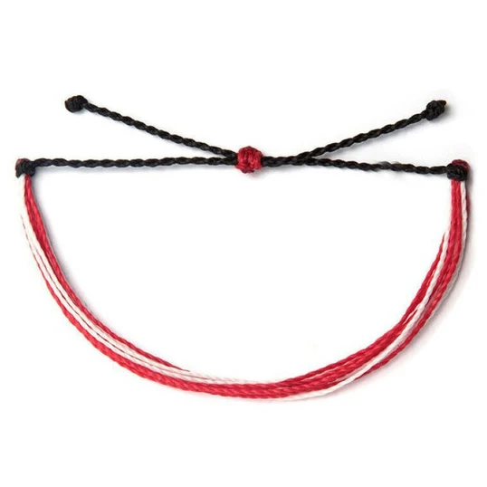 OR 18 Ручной работы Вощеная полоска Водонепроницаемый женский браслет braclet bransoletki bijoux богемные ювелирные изделия в стиле "Бохо" Регулируемый браслет дружбы - Окраска металла: OR 18