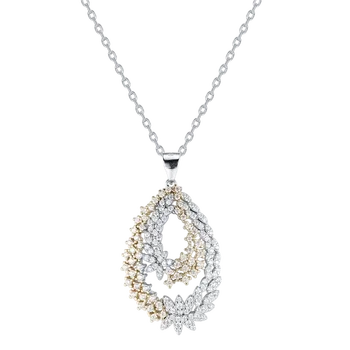 

Fahmi 2020 New Popular 100% 925 Sterling Silver Necklace1-4 High Quality Original Jewellery For Women Party Wedding Gift