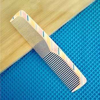

2pcs Soft toothed plastic two women's candy color sweet straight hair hair straightening bends not easy to break plastic comb