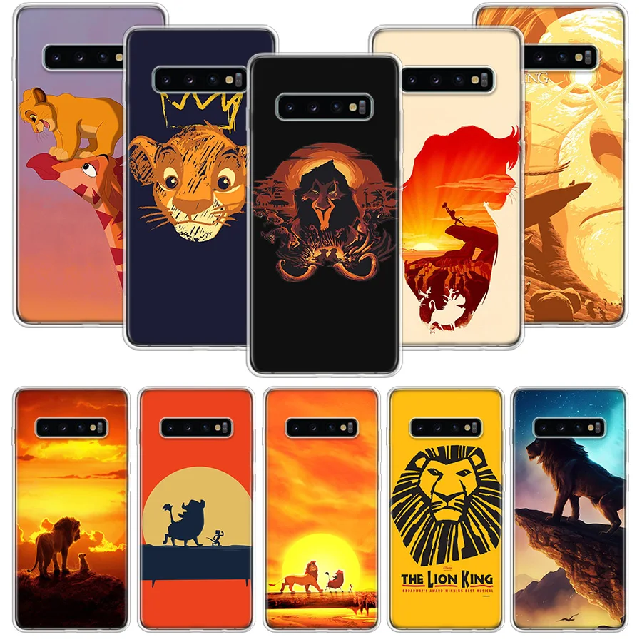 

The Lion King Case for Samsung Galaxy A10 A20E A30 A40 A70 M30S A50S A6 A7 A8 A9 Plus 2018 Soft Phone Cover Coque