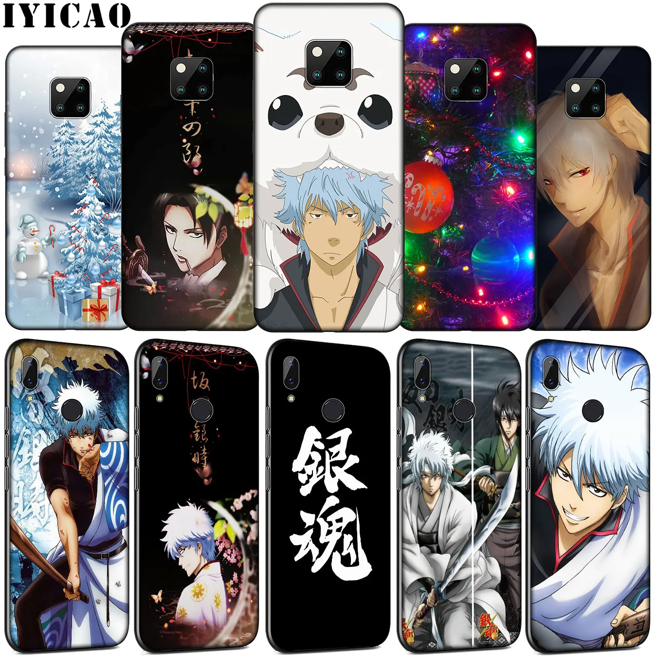 Gintama kagura Gintoki аниме Мягкий силиконовый чехол для телефона Huawei Mate 30 20 10 Pro Nova 5i 4 3 3i 2i 2