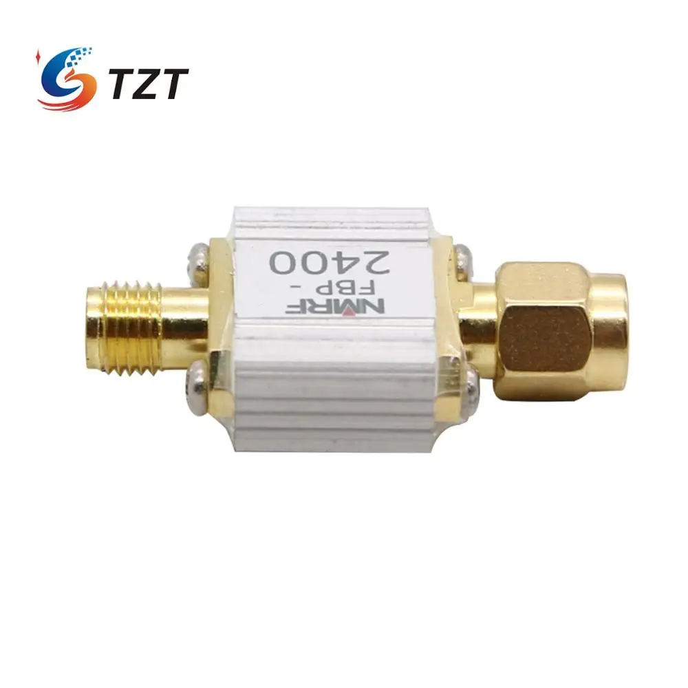 TZT FBP-2400 2,4G 2450MHz RF полосовой фильтр SMA интерфейс для Wi-Fi Bluetooth, ZigBee анти-помехи
