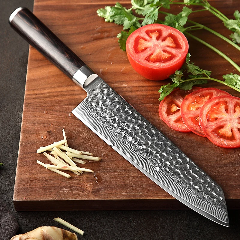 

XINZUO 8.5" inch Kiritsuke Gyuto Knife 67 Layers Damascus Steel Japanese VG10 Kitchen Knife Chef Cooking Knives Pakkawood Handle