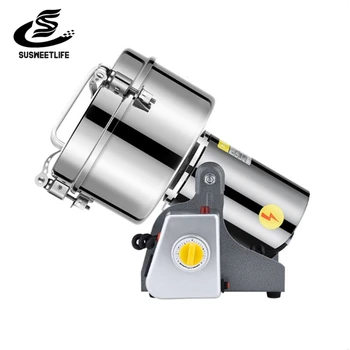 

2500g commercial grinder, household grinder, superfine Chinese herbal medicine pulverizer, grain and coarse grain grinder 220V
