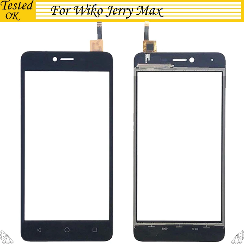 5,0 дюймов для Wiko Jerry Max сенсорный экран дигитайзер замена сенсорной панели идеальный Ремонт Запчасти