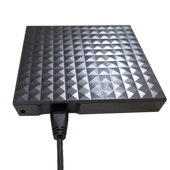 

External CD DVD Drive USB 3.0 Type-C Diamond Appearance DVD Drive Burner Player for Laptop Mac Desktop Window 10 8 7 XP