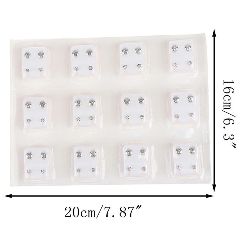 24pcs=12Pairs Surgical Steel Ear Studs Earrings Set for Women Jewelry Piercing ear piercing tool piercing jewelry body piercing earrings ear piercing jewelry ear studs metal jewelry body piercing kit body piercing jewelry body jewelry piercing tool