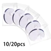 20/10pcs Electrode Pads TENS Unit Replacement Sticky Gel Pads Acupuncture Points Snap on Electrodes Pads 3*4.5CM  3.5 mm Plug 6