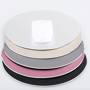 

Gaming Round Mouse Pad Aluminum Alloy Mousepad for Office/Home Laptop Notebook PC Computer