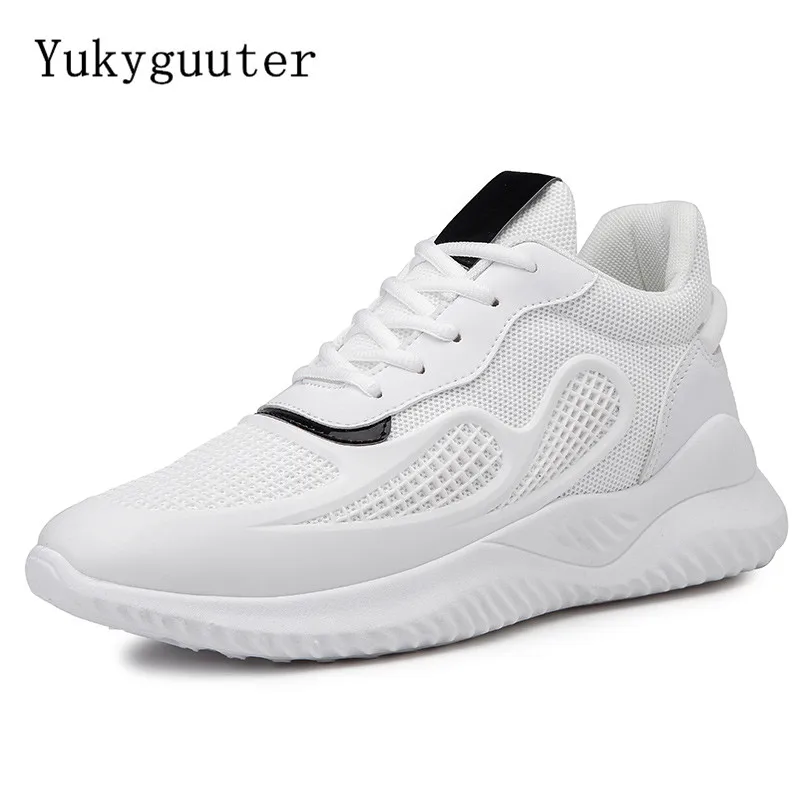 

Men Running Shoes Sports Sneakers Flat Breathable Summer Walking Mesh Shoes Men Athletic Lace Up High Quality Comfortable
