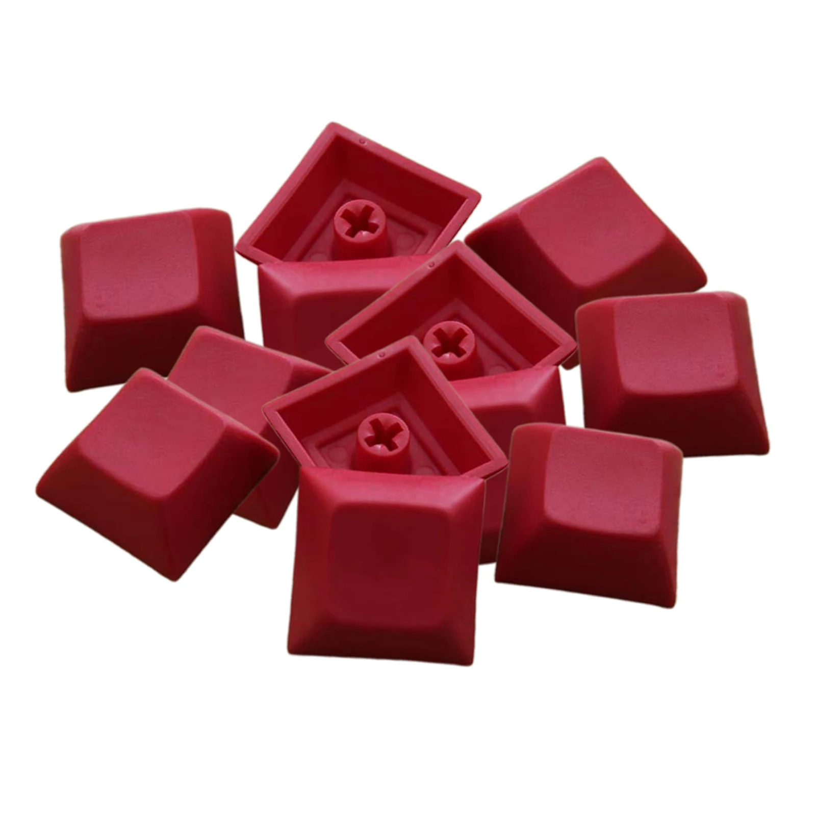 12 개/대 PBT DSA Keycaps Blank 인쇄 된 7.42mm 게임용 기계식 키보드, 촉각 느낌이 부드럽습니다.