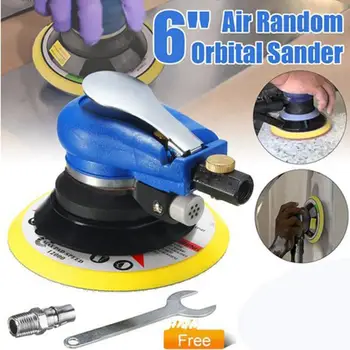 

6 Inch 10000rpm Round Air P alm Orbital Sander Random Polisher Grinding