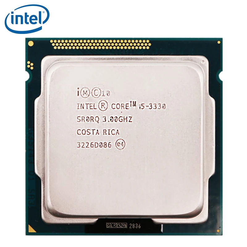 Процессор Intel Core i5 3330 i5-3330 77W 6M cache 3,0 GHz LGA 1155 cpu, работающий правильно