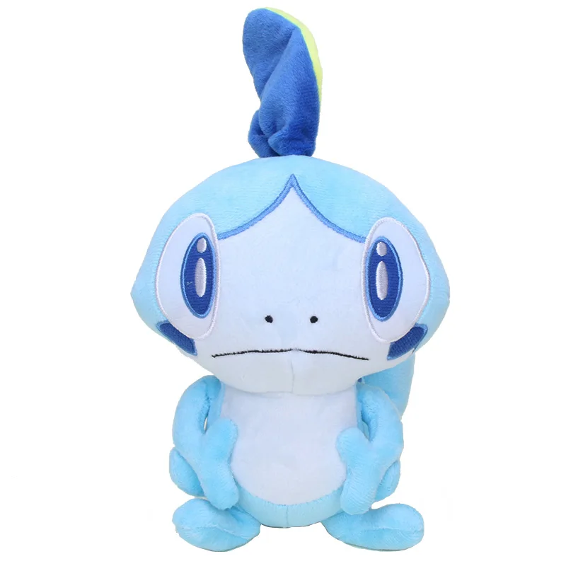 22-35 см Pokemon Sobble Scorbunny Grookey Sirfetch 'd плюшевые куклы игрушка Меч Щит Мягкие плюшевые игрушки Рождественский подарок для детей - Цвет: 26cm Sobble