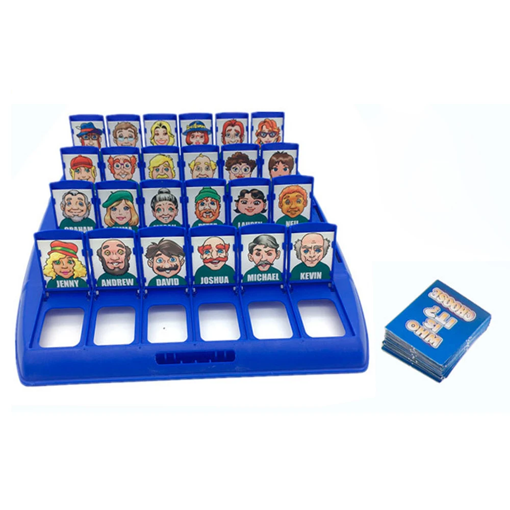 Забавные Семейные игры, детские игрушки, кто это классическая настольная игра, интерактивные игрушки для детской вечеринки, подарок на день рождения